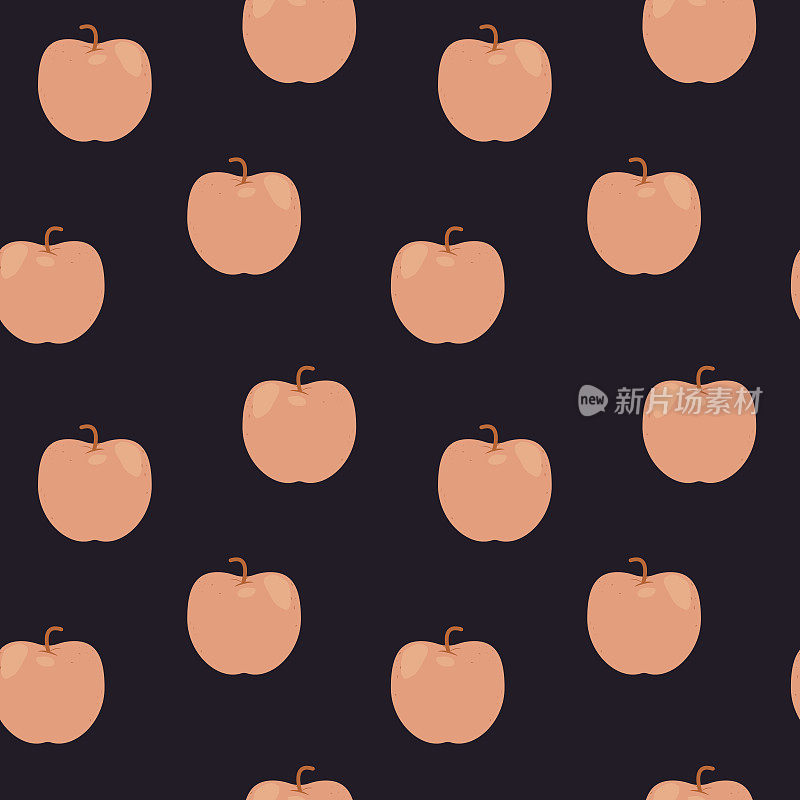 apple pattern seamless. apple texture cartoon